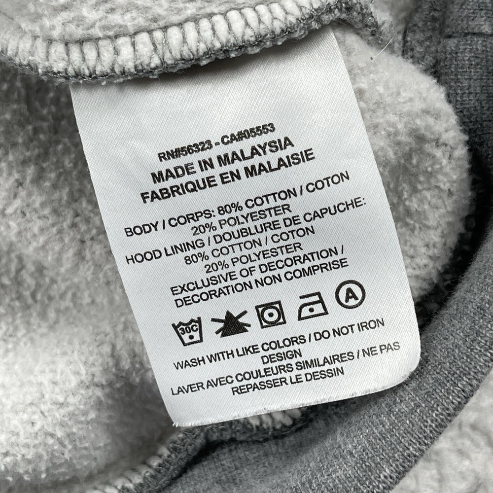 Jordan Pullover Hoodie Mens Small Gray‎ Multi-Color Graphic 23 Athletic Fleece - Picture 15 of 16